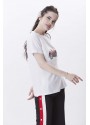 Baskılı Beyaz T-shirt
